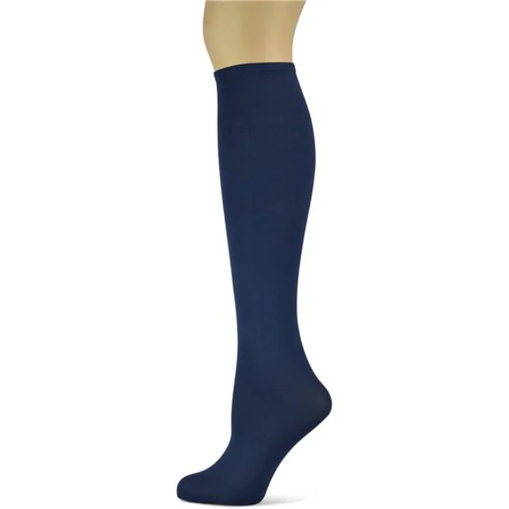 5 Pairs Women's Solid Knee High Trouser Tall Boot Socks